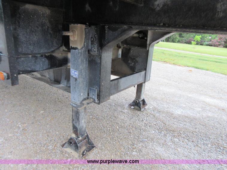 image for item I1989 1978 Transport Systems Inc drop deck trailer