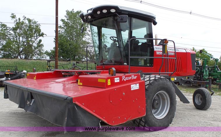 image for item J4951 2013 Massey-Ferguson WR9770 self-propelled windrower