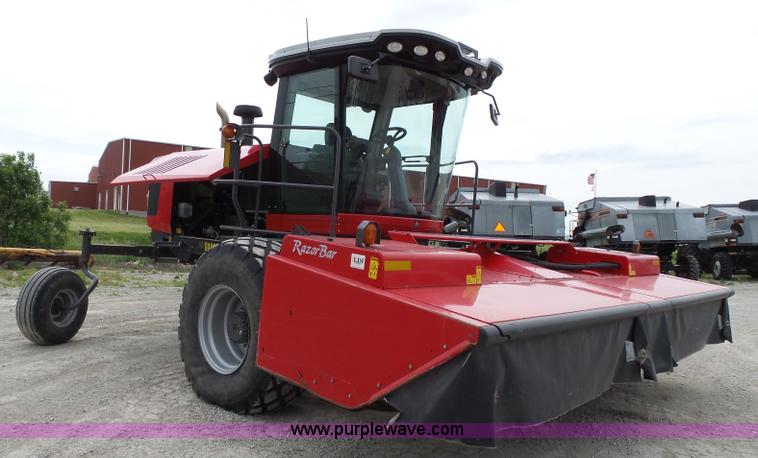 image for item J4951 2013 Massey-Ferguson WR9770 self-propelled windrower