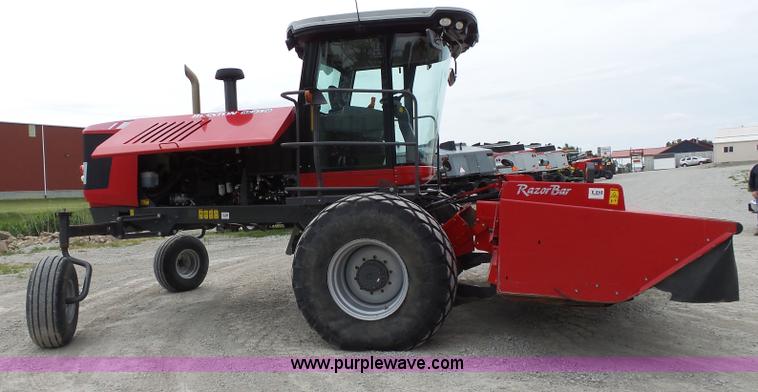 image for item J4951 2013 Massey-Ferguson WR9770 self-propelled windrower