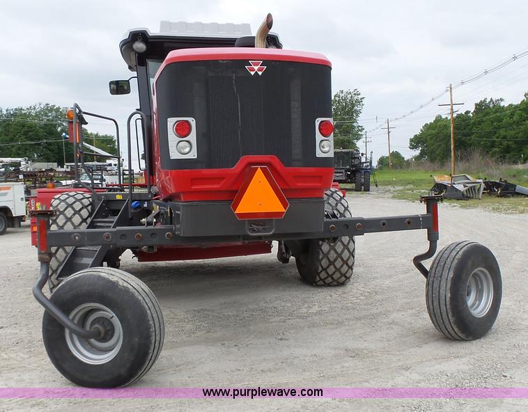 image for item J4951 2013 Massey-Ferguson WR9770 self-propelled windrower