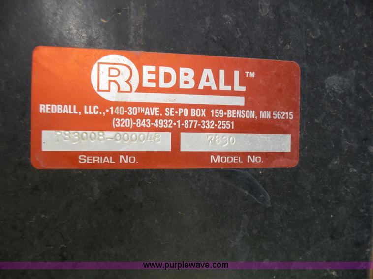 image for item J6117 Redball 7830 self-propelled sprayer