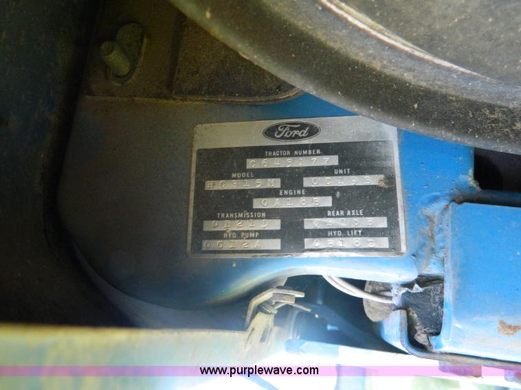 image for item J8902 1980 Ford TW20 tractor