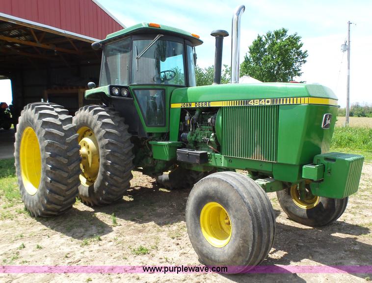 image for item K2215 1978 John Deere 4840 tractor