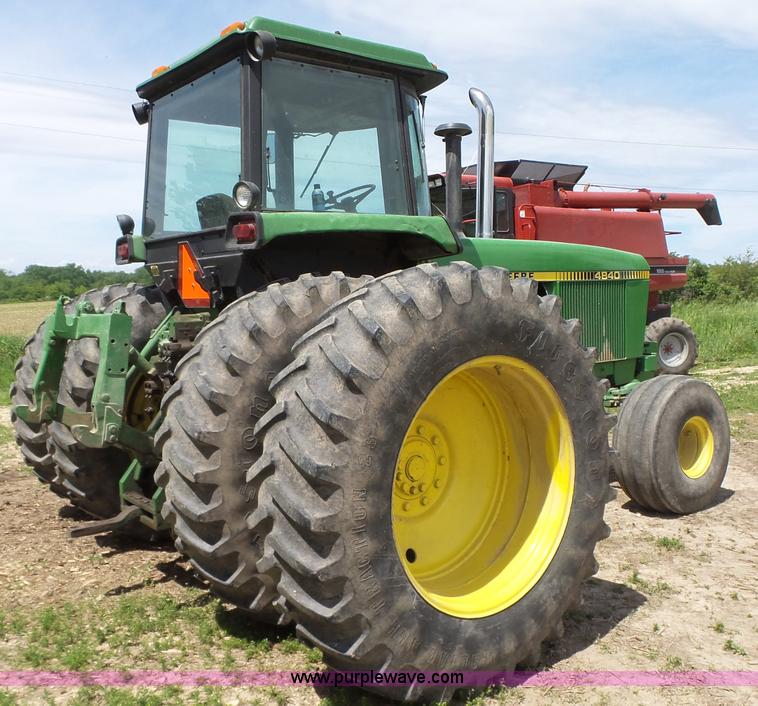 image for item K2215 1978 John Deere 4840 tractor