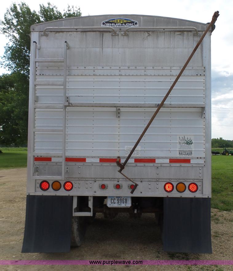 image for item K2220 1996 Timpte Super Hopper double hopper grain trailer