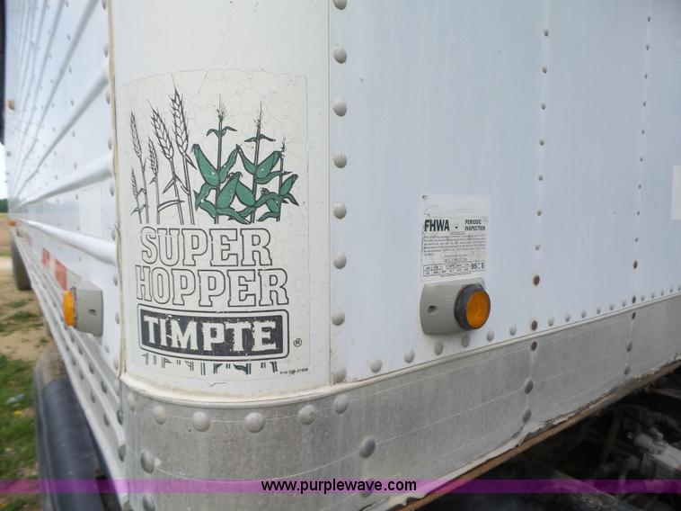 image for item K2220 1996 Timpte Super Hopper double hopper grain trailer