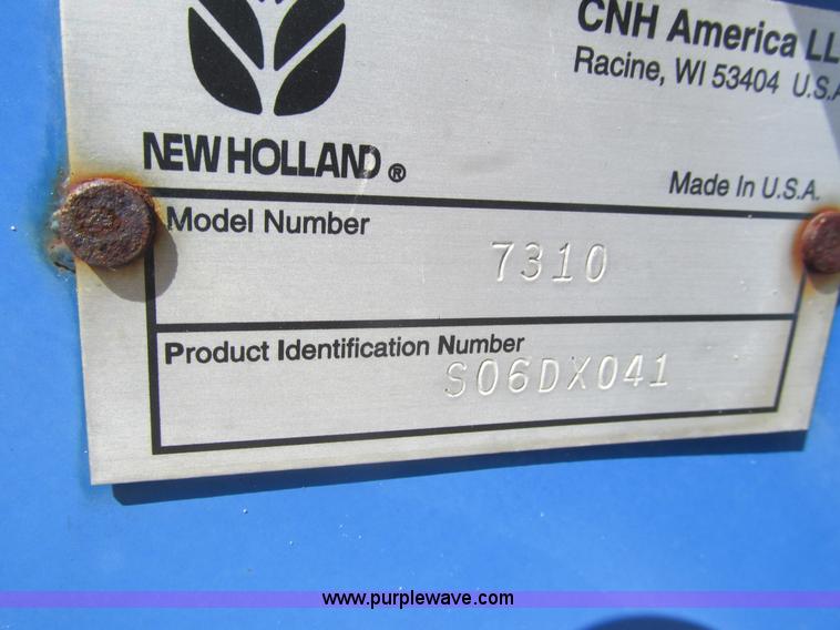 image for item K4718 New Holland 7310 loader