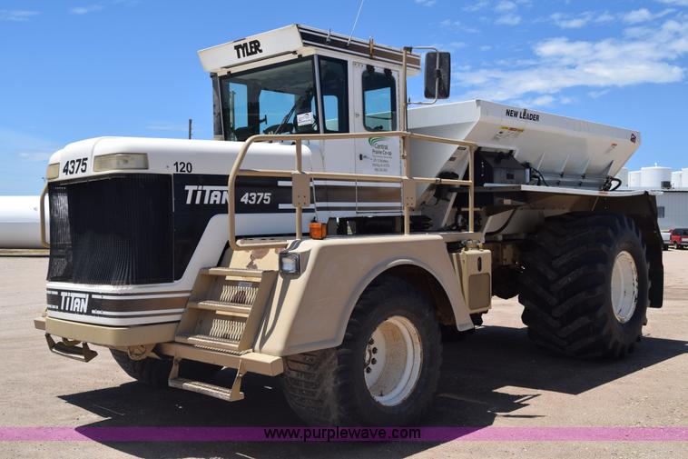 image for item K7312 1996 Tyler Titan 4375 self-propelled applicator