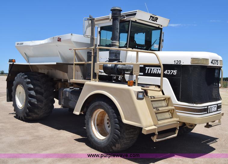 image for item K7312 1996 Tyler Titan 4375 self-propelled applicator