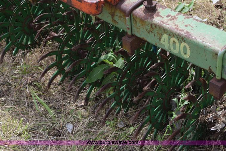 image for item K7316 John Deere 400 rotary hoe