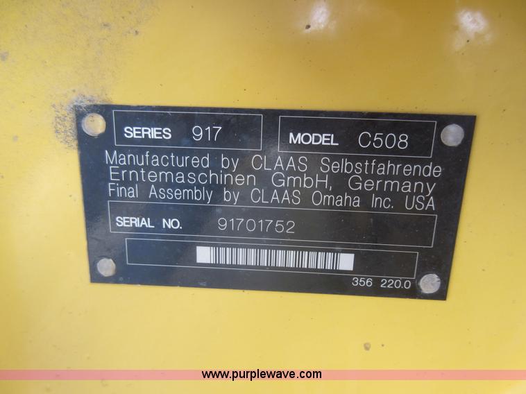 image for item K7838 Lexion C508-30 corn head