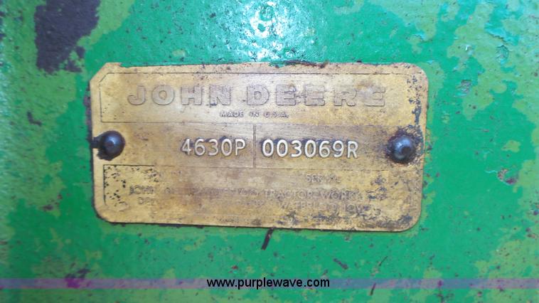image for item K8351 1973 John Deere 4630 tractor