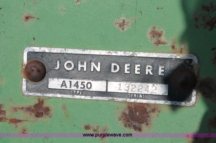 image for item K8854 John Deere 1450 five bottom plow