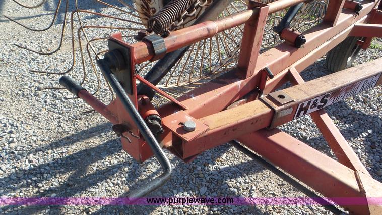 image for item L2008 H&S Bi-Fold-12 hay rake