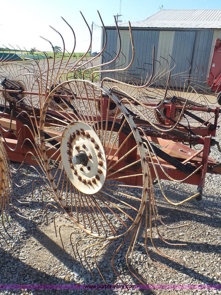 image for item L2008 H&S Bi-Fold-12 hay rake