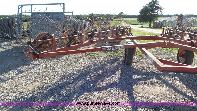 image for item L2008 H&S Bi-Fold-12 hay rake