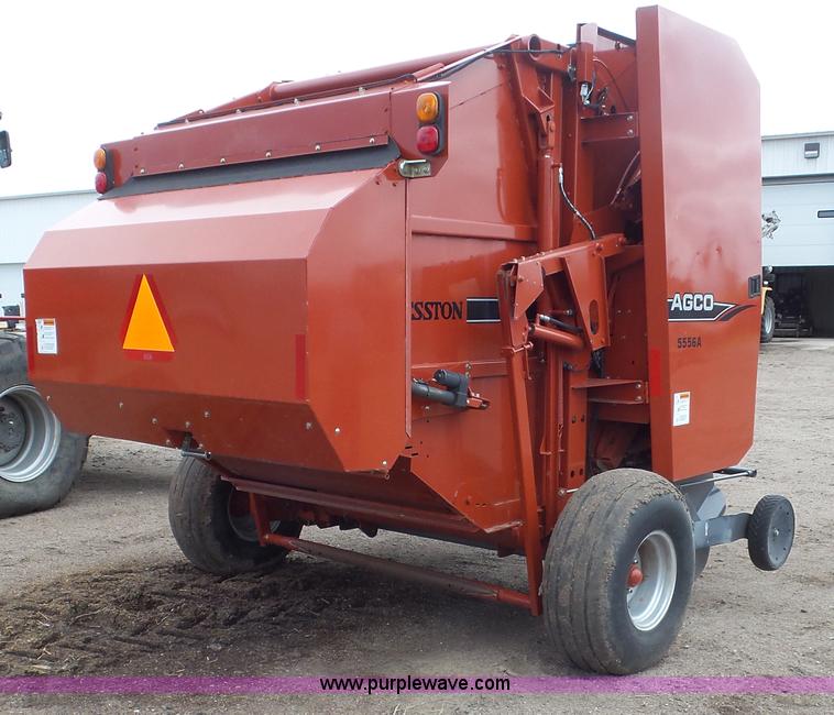 image for item L2061 2008 AGCO Hesston 5556A round baler
