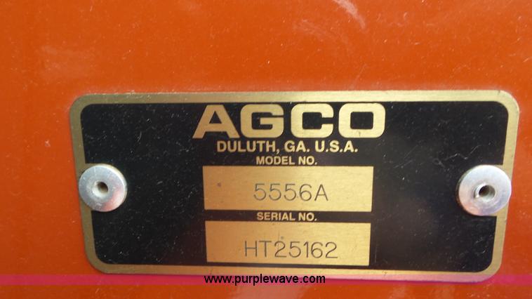 image for item L2061 2008 AGCO Hesston 5556A round baler