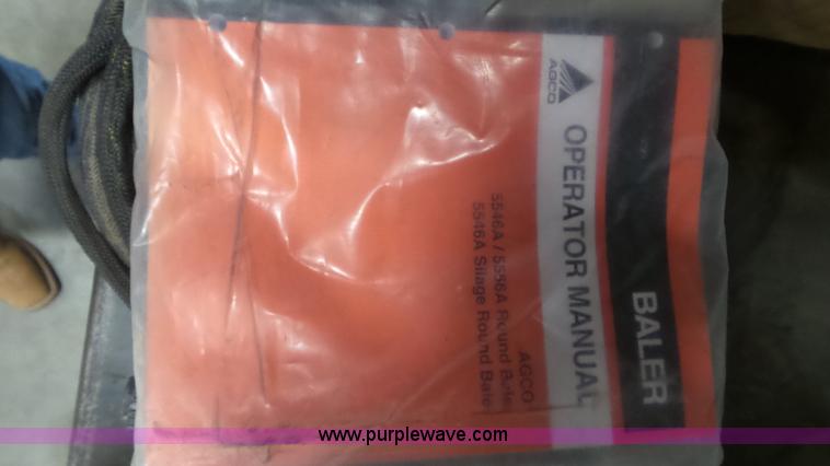 image for item L2061 2008 AGCO Hesston 5556A round baler