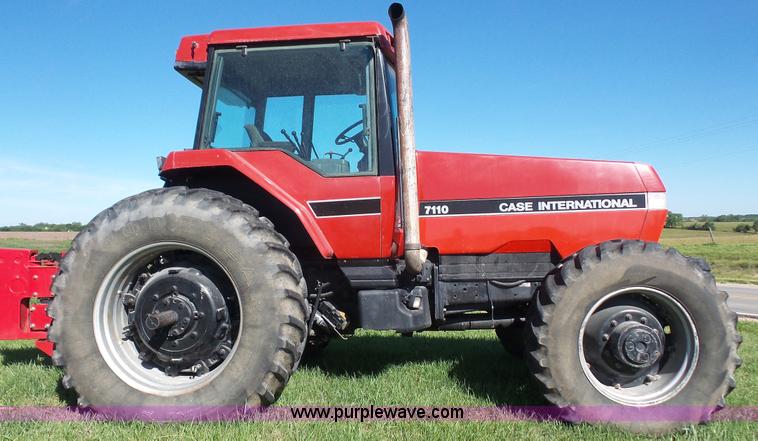 image for item L4856 1991 Case IH 7110 MFWD tractor