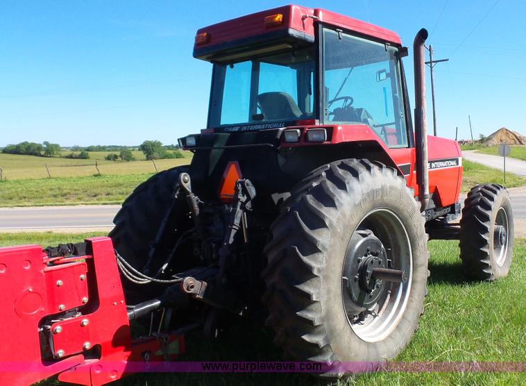 image for item L4856 1991 Case IH 7110 MFWD tractor