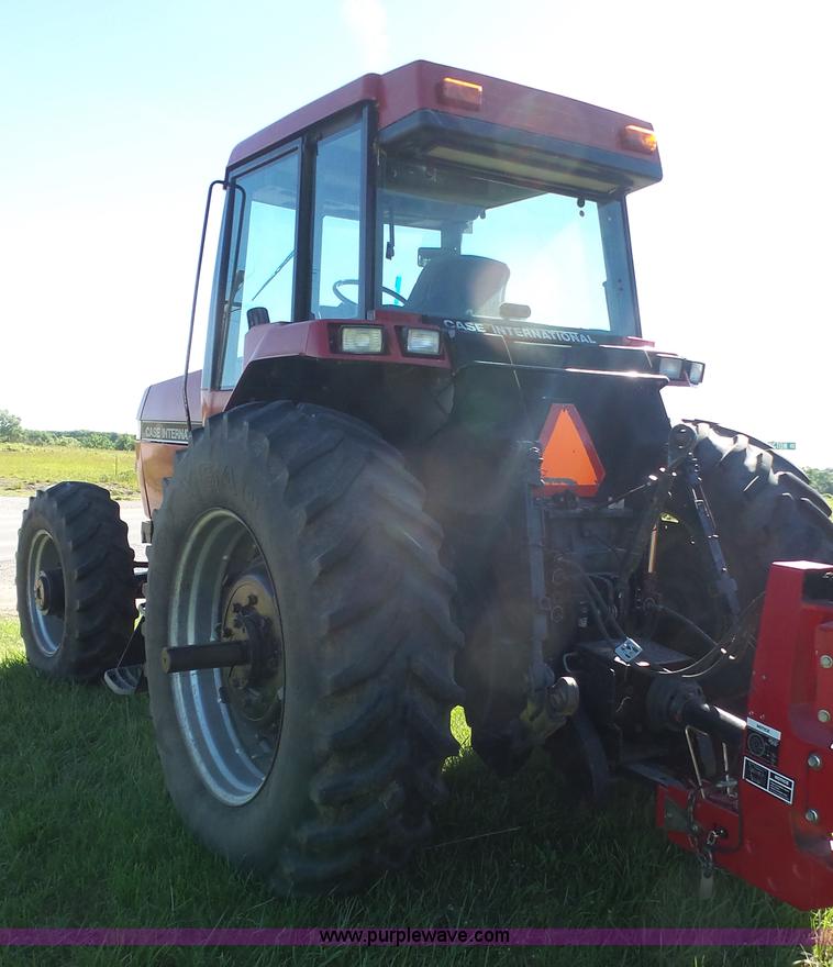 image for item L4856 1991 Case IH 7110 MFWD tractor