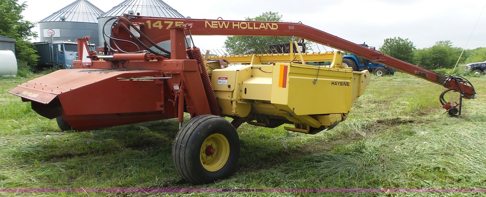 ... Holland 1475 Haybine windrower Full size in new window ...