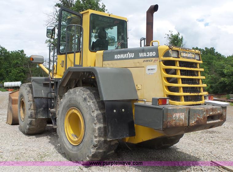 image for item AG9229 2000 Komatsu WA380 wheel loader