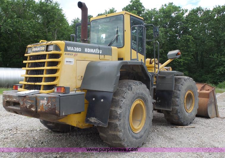image for item AG9229 2000 Komatsu WA380 wheel loader