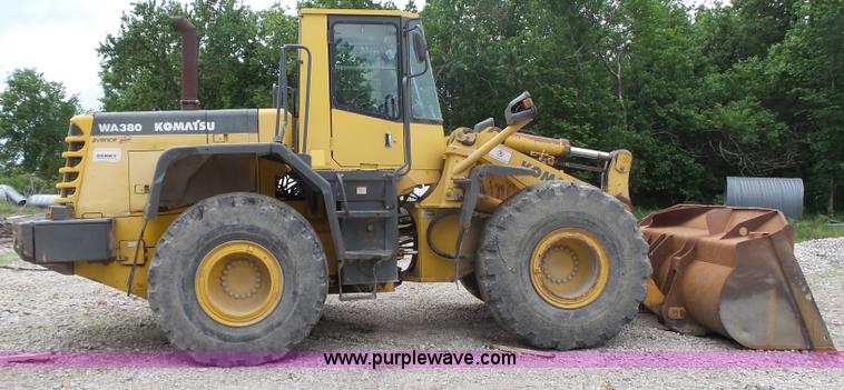 image for item AG9229 2000 Komatsu WA380 wheel loader