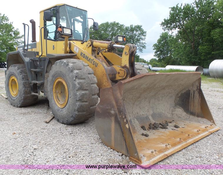 image for item AG9229 2000 Komatsu WA380 wheel loader