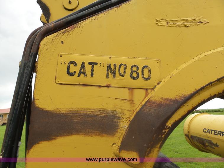 image for item AL9152 Caterpillar 80 scraper