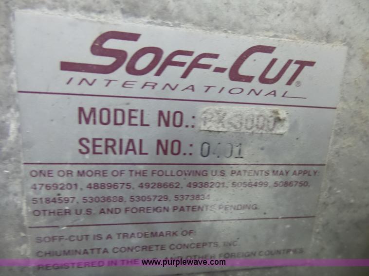 image for item BG9041 Soff Cut GX4000 concrete saw