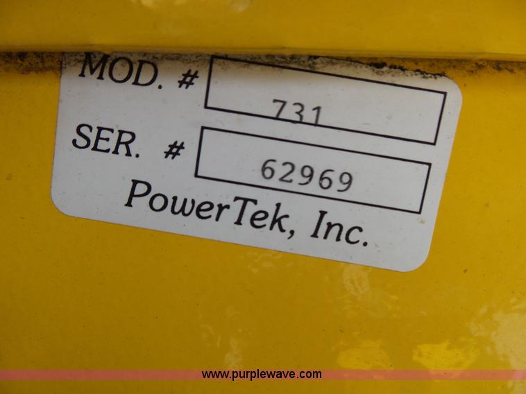 image for item BG9045 2011 Powertek 731 wood chipper