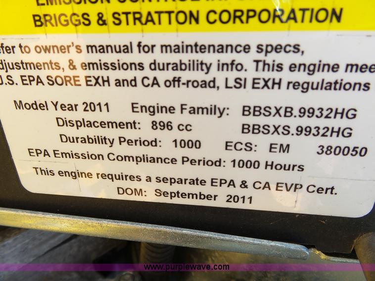 image for item BG9045 2011 Powertek 731 wood chipper