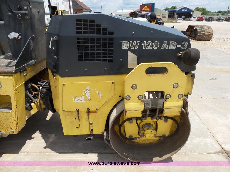 image for item BG9046 2000 Bomag BW120AD-3 double drum roller
