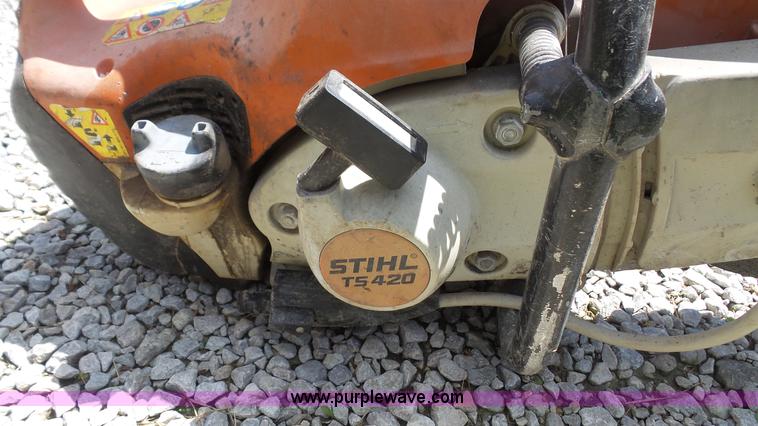 image for item BN9500 Stihl TS420 concrete saw