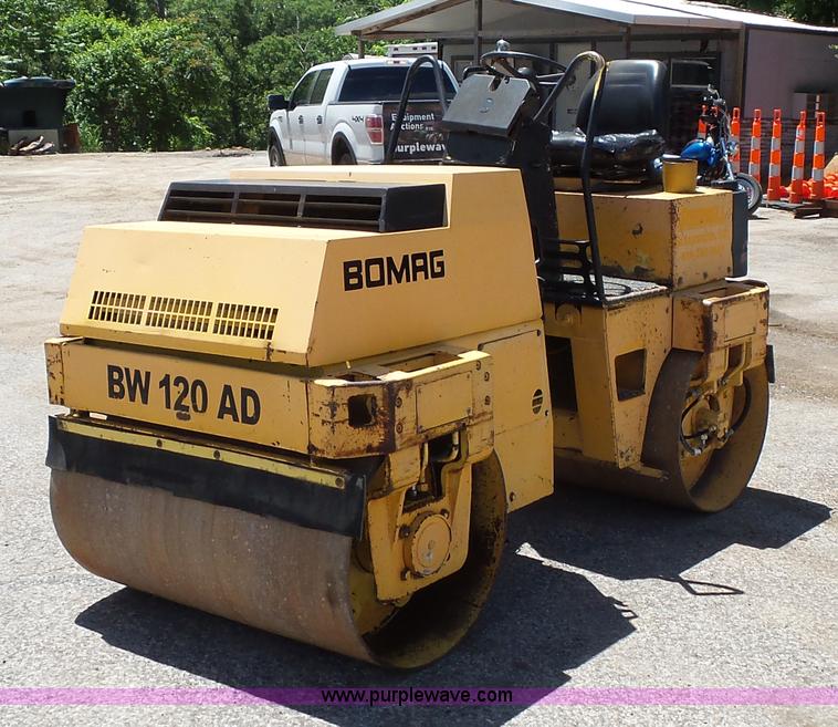 image for item BS9889 Bomag BW120AD double drum roller
