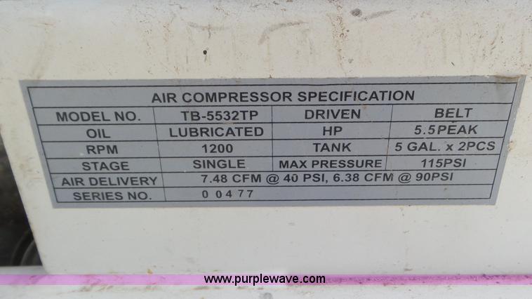 image for item CD9981 Multi-power air compressor