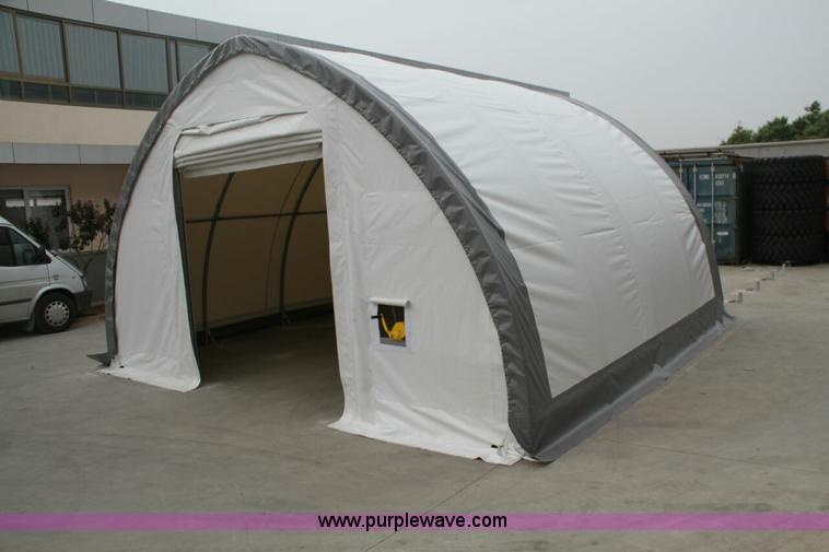 20'L x 20'W x 12'H canvas fabric storage building in Anoka, MN Item