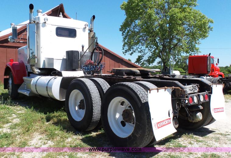 image for item F1429 1994 Kenworth W900B semi truck