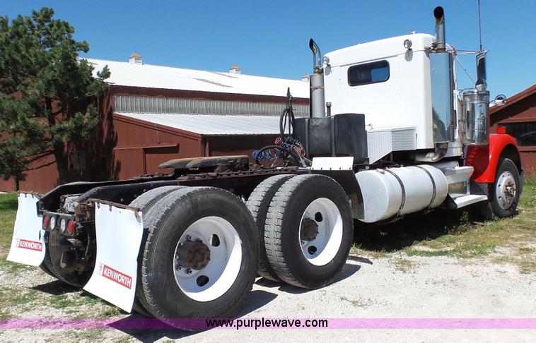 image for item F1429 1994 Kenworth W900B semi truck