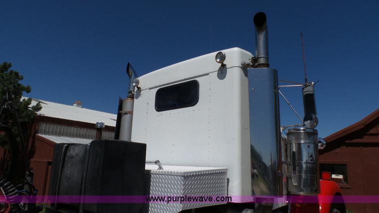 image for item F1429 1994 Kenworth W900B semi truck