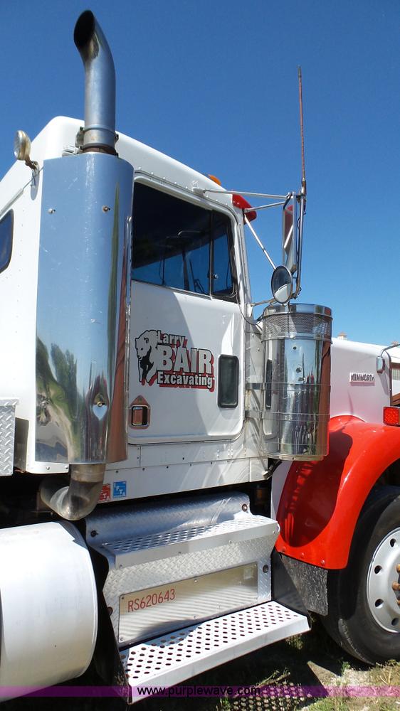 image for item F1429 1994 Kenworth W900B semi truck