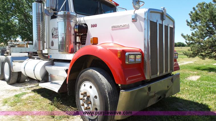 image for item F1429 1994 Kenworth W900B semi truck