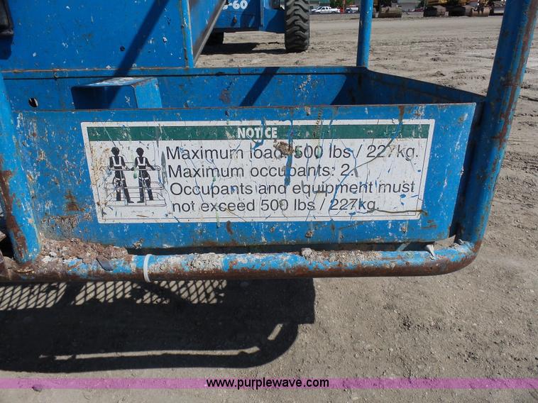 image for item J1662 1999 Genie S60 boom lift
