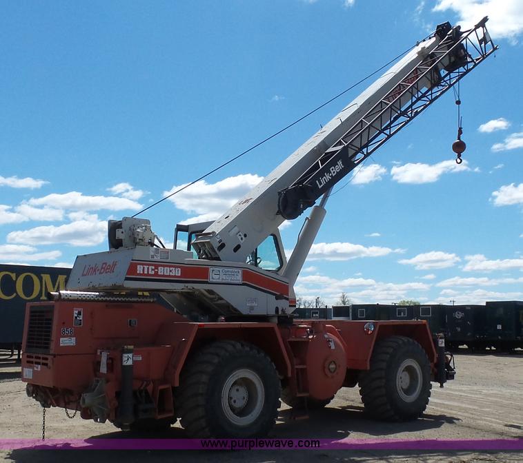 image for item J1663 Link Belt RTC 8036 series 402 crane