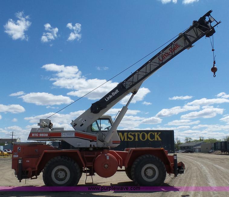 image for item J1663 Link Belt RTC 8036 series 402 crane