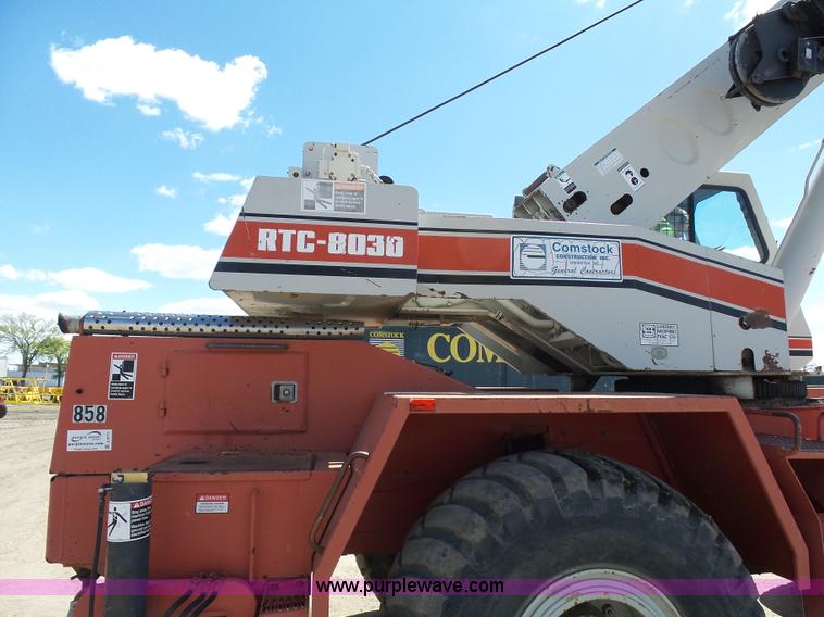 image for item J1663 Link Belt RTC 8036 series 402 crane